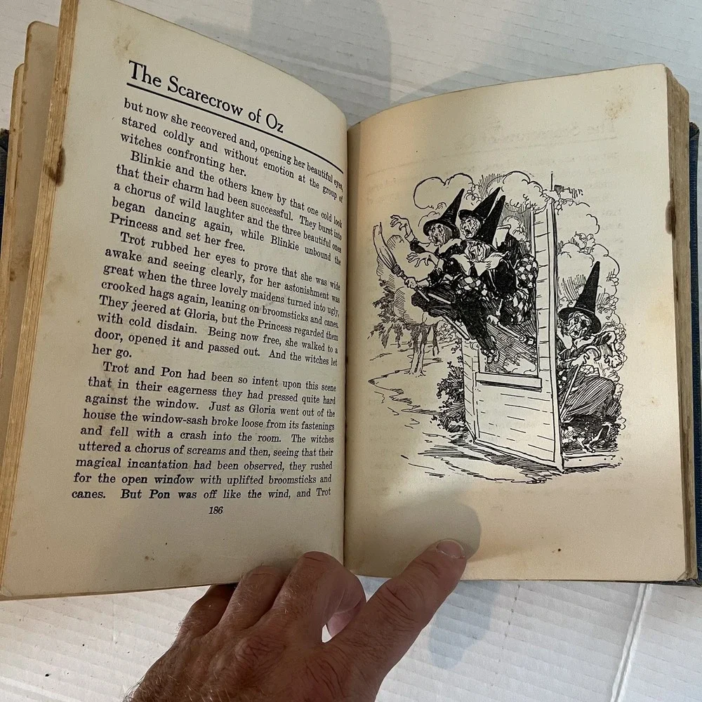 The Scarecrow of Oz,  L Frank Baum Edition 1915 Illustrations John Neill